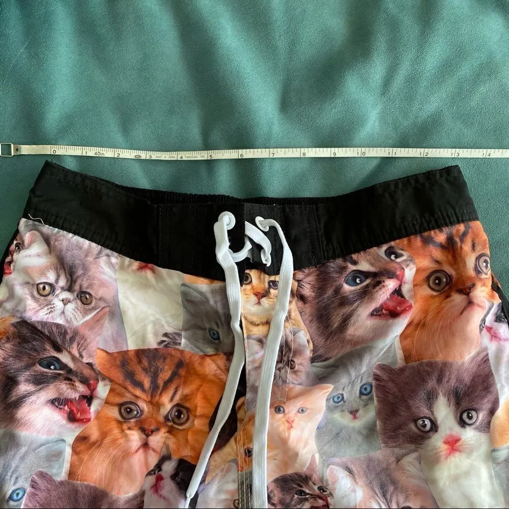 Men’s Cat Swim Trunks